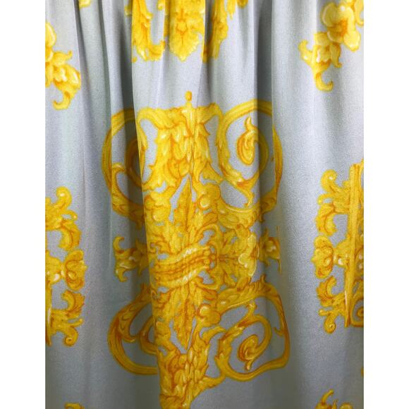 Cache Women Blouse Boho Retro Fairy Peasant Festival Vintage Silk Gothic XS - Picture 4 of 10